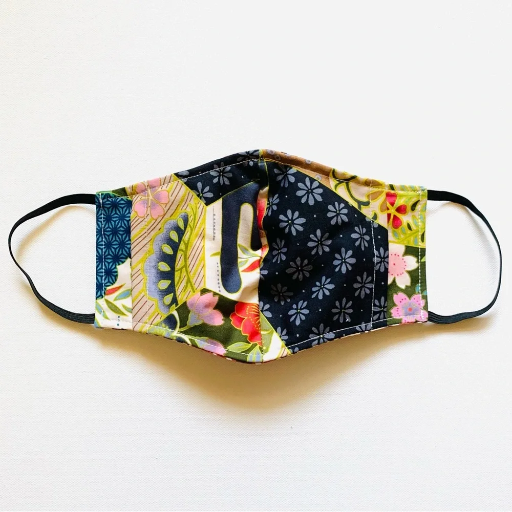 NEW Handmade Brown Turtle Print Face Mask